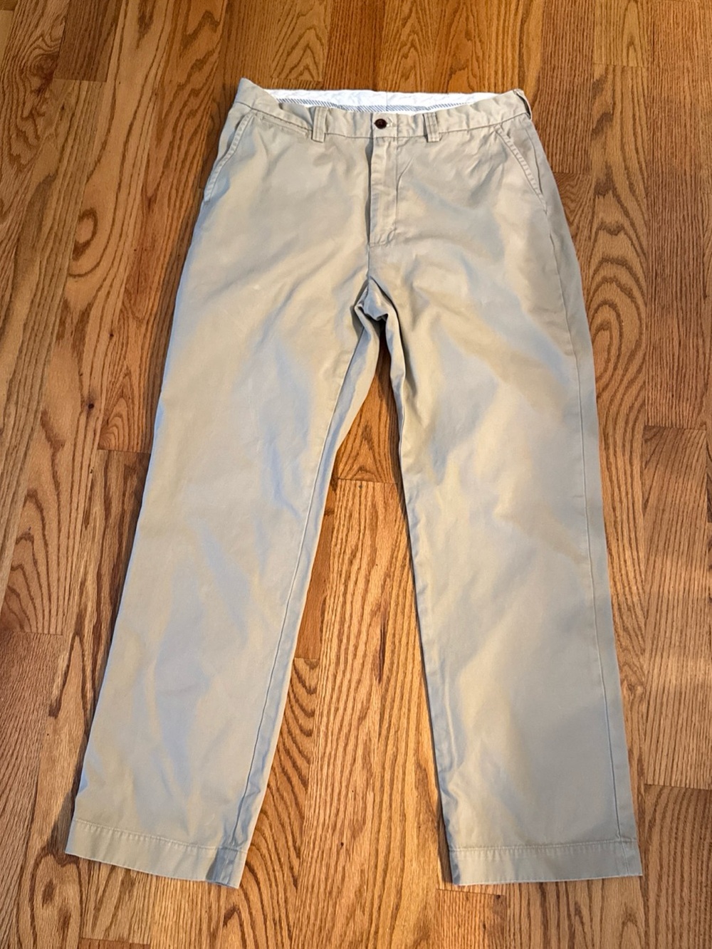 Ralph Lauren Men's Khaki Chino Pants in Light Tan